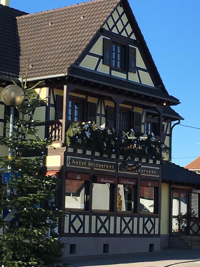 Hotel-Restaurant A La Couronne Kilstett Eksteriør bilde